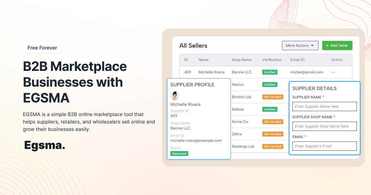 B2B Marketplace Development Services - EGSMA